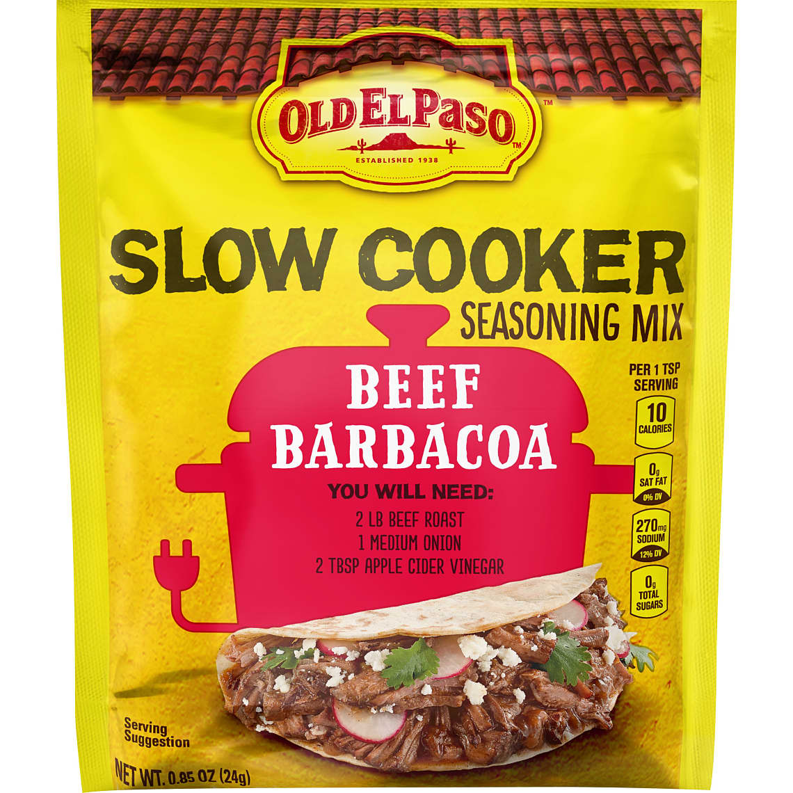 Slow Cooker Seasoning Beef Barbacoa